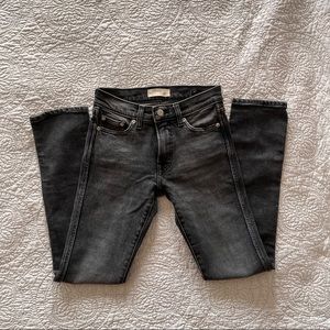 Gray wash Gap Denim Slim Straight Jeans